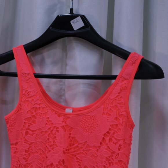 Aeropostale Bright Coral Mini Dress - Picture 2 of 9